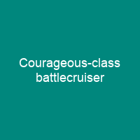 Courageous-class battlecruiser