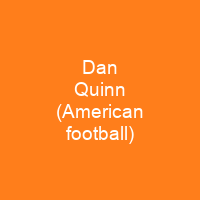 Dan Quinn (American football)
