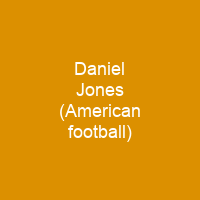 Daniel Jones (American football)