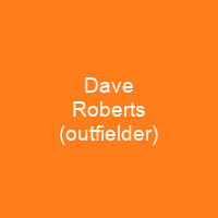 Dave Roberts (outfielder)