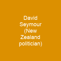 David Seymour (New Zealand politician)