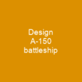 Design A-150 battleship