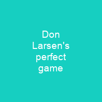 Don Larsen's perfect game