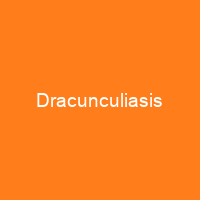 Dracunculiasis