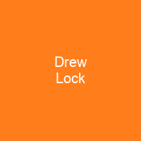 Drew Lock