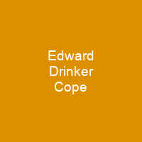 Edward Drinker Cope