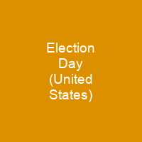 Election Day (United States)