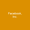 Facebook, Inc.