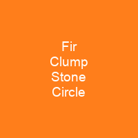 Fir Clump Stone Circle