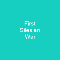 First Silesian War