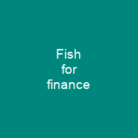 Fish for finance