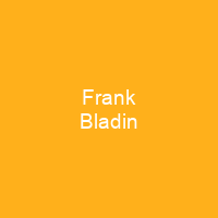 Frank Bladin