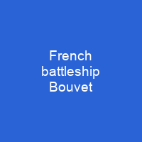 French battleship Bouvet