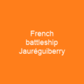 French battleship Jauréguiberry