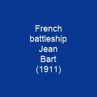 French battleship Jean Bart (1911)