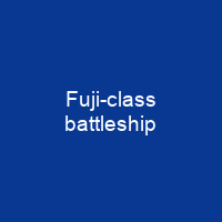 Fuji-class battleship