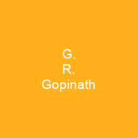 G. R. Gopinath