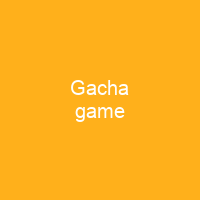 Gacha game