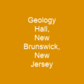 Geology Hall, New Brunswick, New Jersey