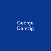 George Dantzig