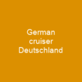 German cruiser Deutschland