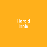 Harold Innis