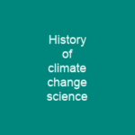 History of climate change science