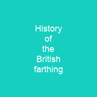 History of the British farthing