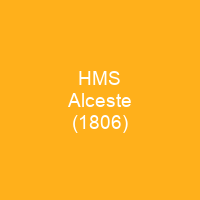 HMS Alceste (1806)