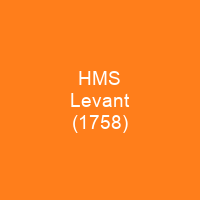 HMS Levant (1758)
