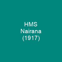 HMS Nairana (1917)
