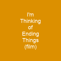 I'm Thinking of Ending Things (film)