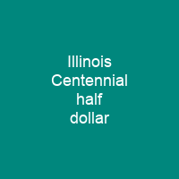 Illinois Centennial half dollar