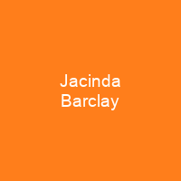 Jacinda Barclay