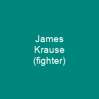 James Krause (fighter)
