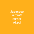 Japanese aircraft carrier Akagi
