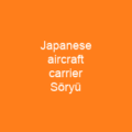Japanese aircraft carrier Sōryū