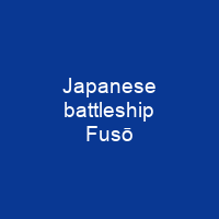 Japanese battleship Fusō