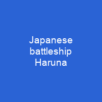 Japanese battleship Haruna