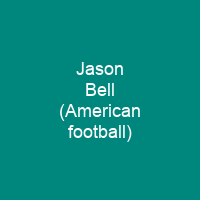 Jason Bell (American football)