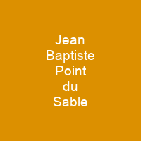 Jean Baptiste Point du Sable