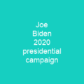 Joe Biden 2020 presidential campaign
