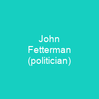 John Fetterman (politician)