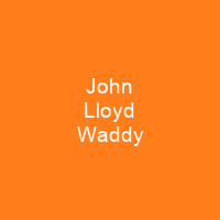 John Lloyd Waddy