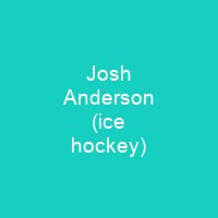 Josh Anderson (ice hockey)