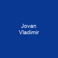 Jovan Vladimir