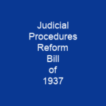 Judicial Procedures Reform Bill of 1937