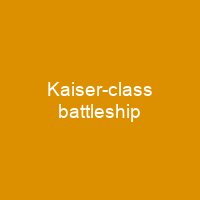 Kaiser-class battleship