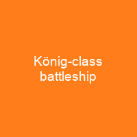König-class battleship