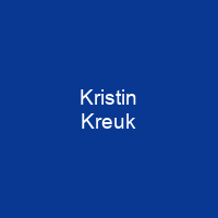 Kristin Kreuk